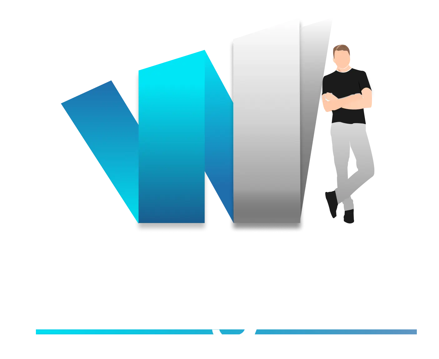 WebGlass - Logo blanc